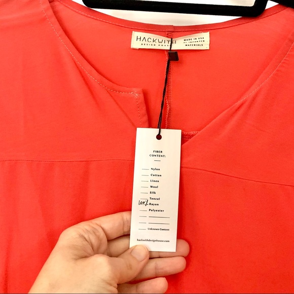 Hackwith Design House arm tie top NWT - Picture 4 of 6